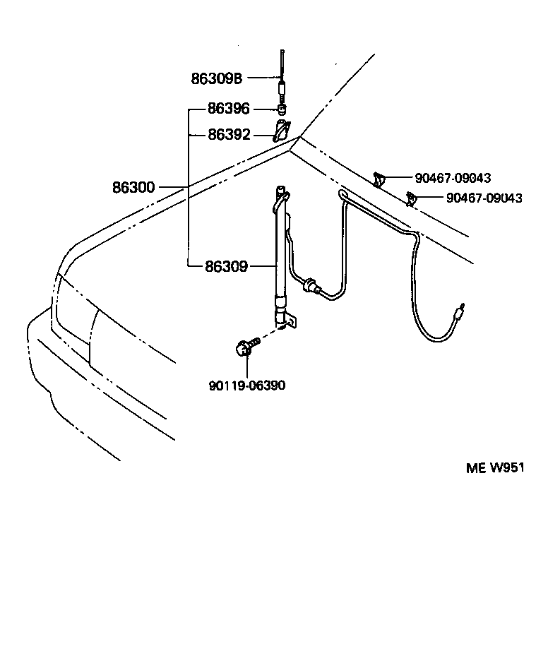  T100 |  ANTENNA