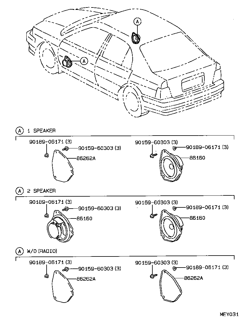  TERCEL |  SPEAKER