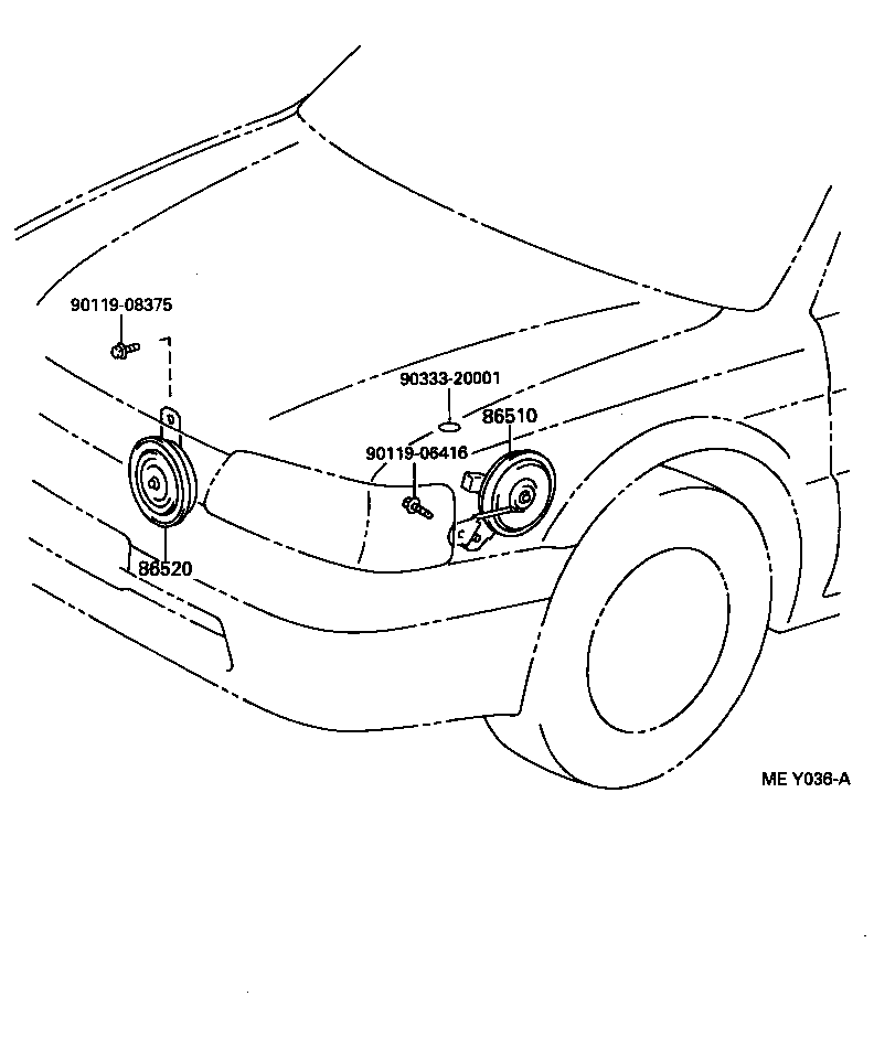  TERCEL |  HORN