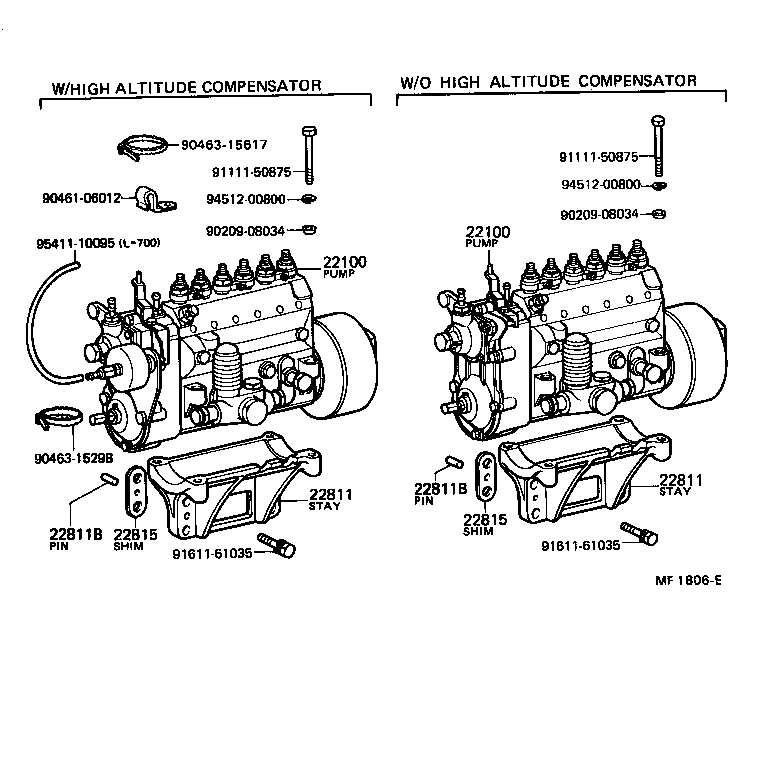  HEAVY DUTY TRUCK |  INJECTION PUMP ASSEMBLY