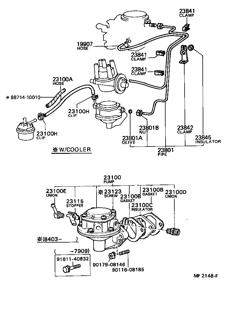  STOUT |  FUEL PUMP PIPE