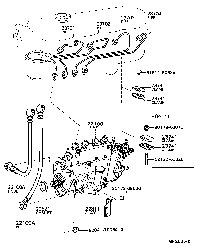  COASTER |  INJECTION PUMP ASSEMBLY