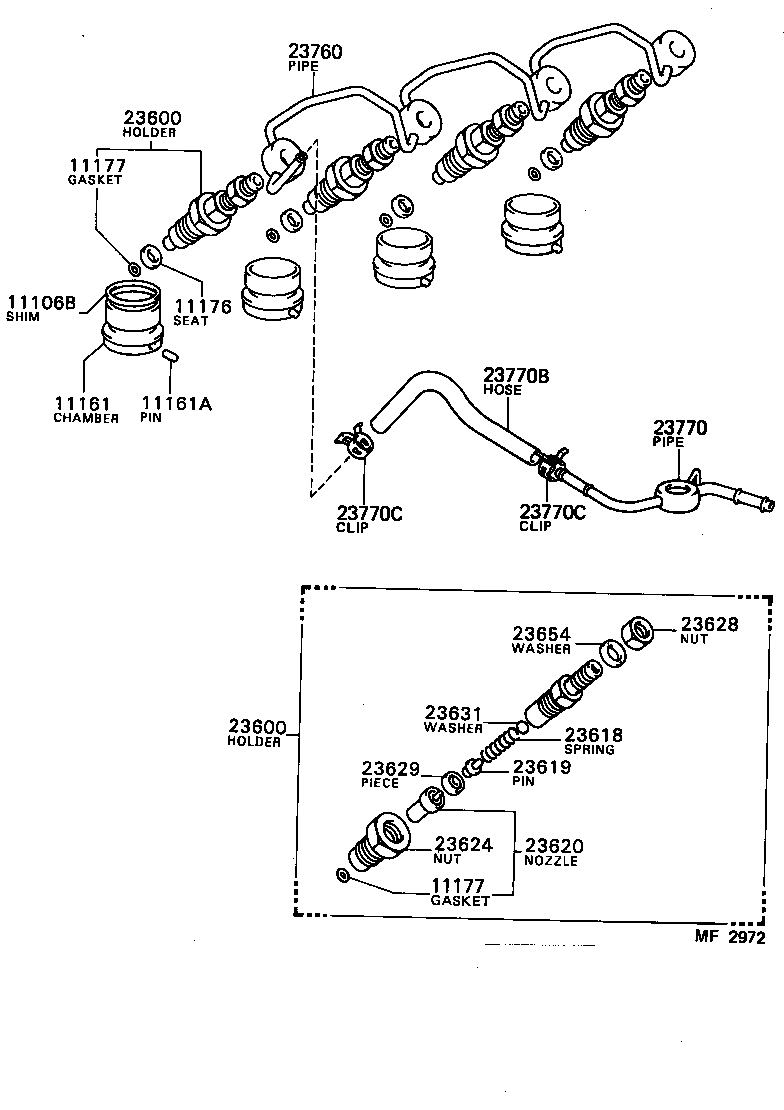  MODEL F |  INJECTION NOZZLE