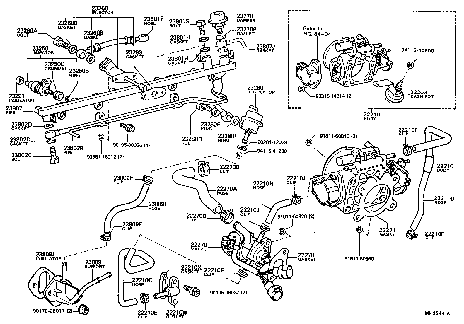 CRESSIDA |  FUEL INJECTION SYSTEM