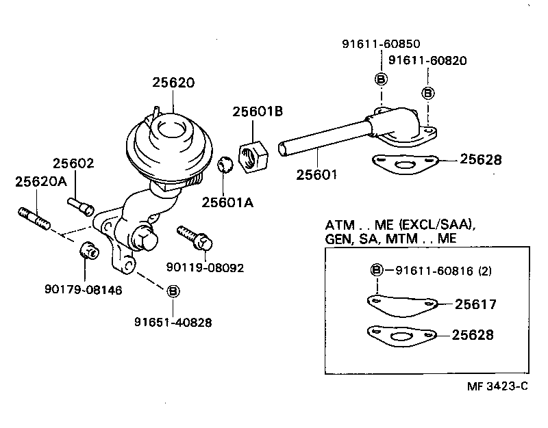  CRESSIDA |  EXHAUST GAS RECIRCULATION SYSTEM