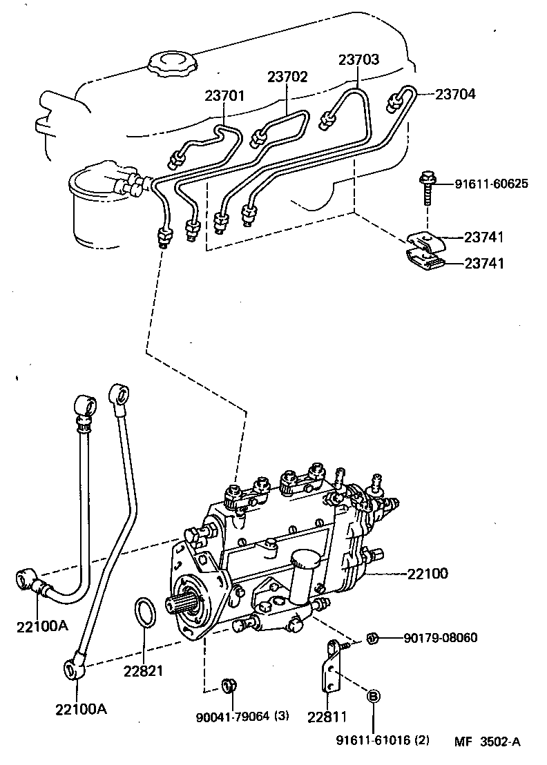  LAND CRUISER 70 |  INJECTION PUMP ASSEMBLY