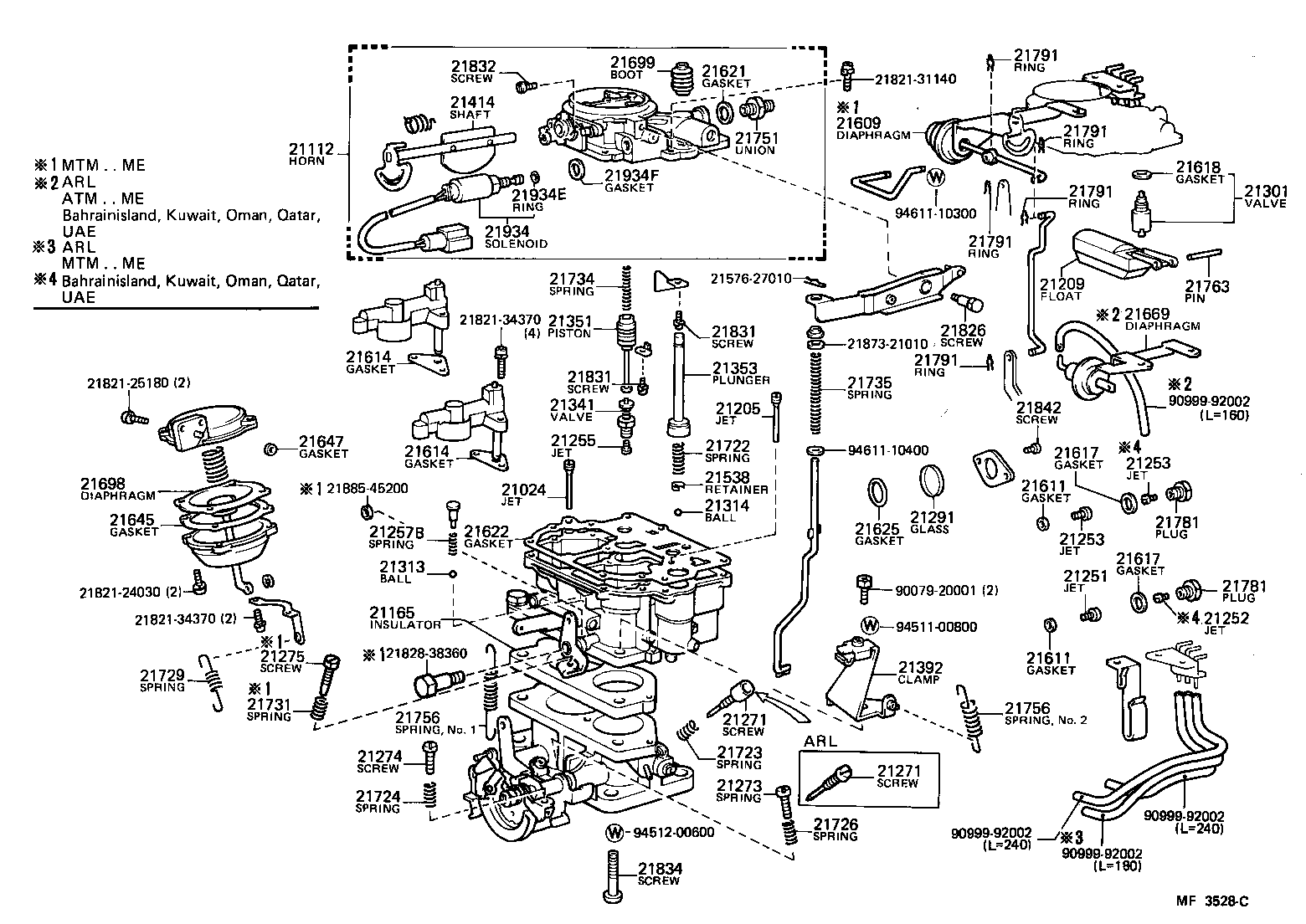  LAND CRUISER 70 |  CARBURETOR