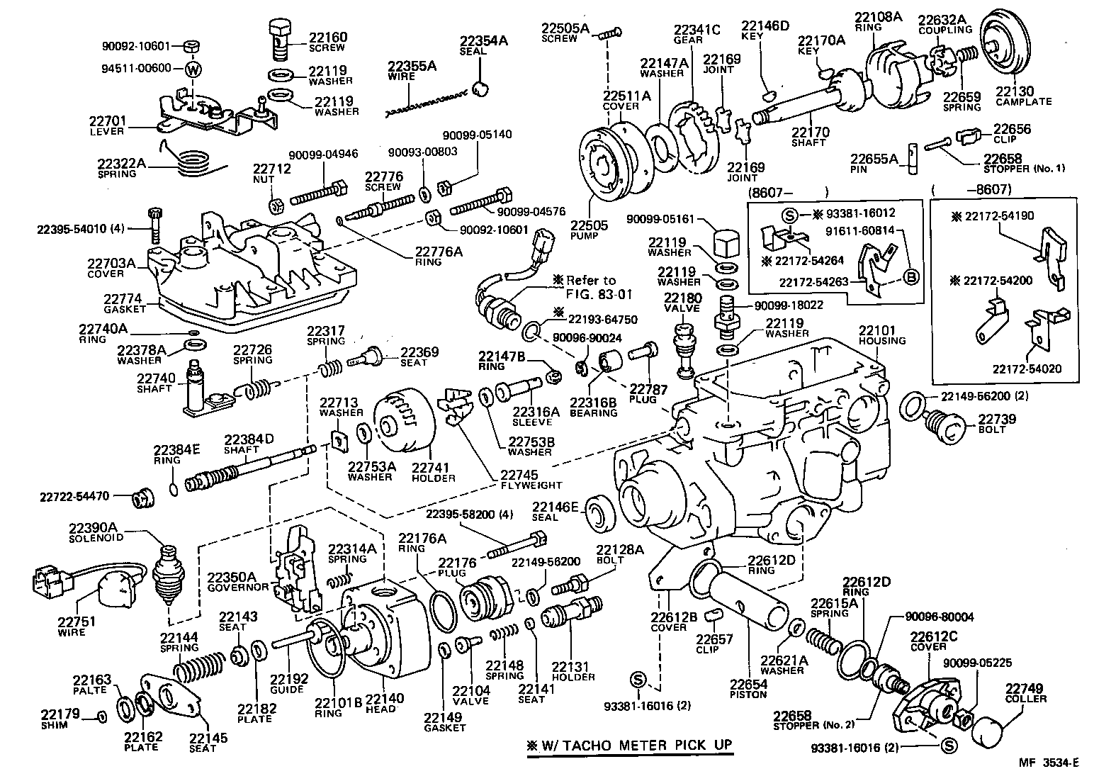  LAND CRUISER 70 |  INJECTION PUMP BODY