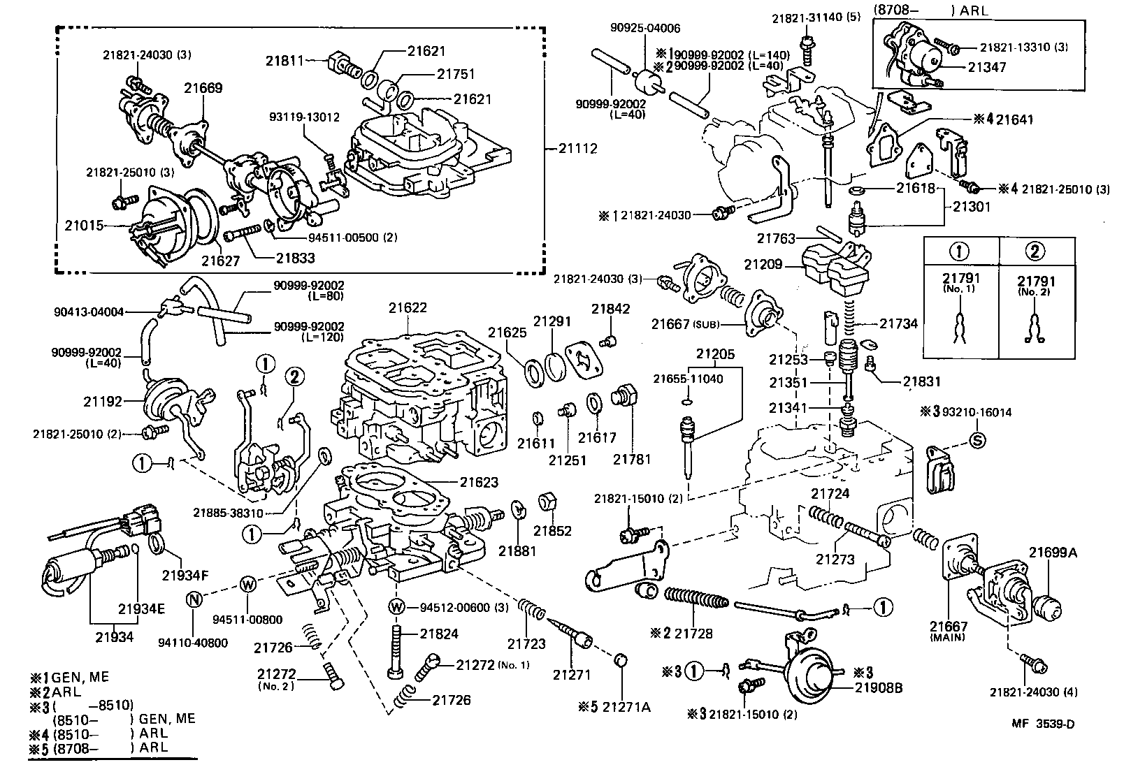  LAND CRUISER 70 |  CARBURETOR