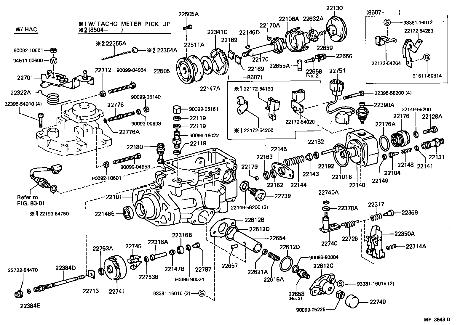 LAND CRUISER 70 |  INJECTION PUMP BODY