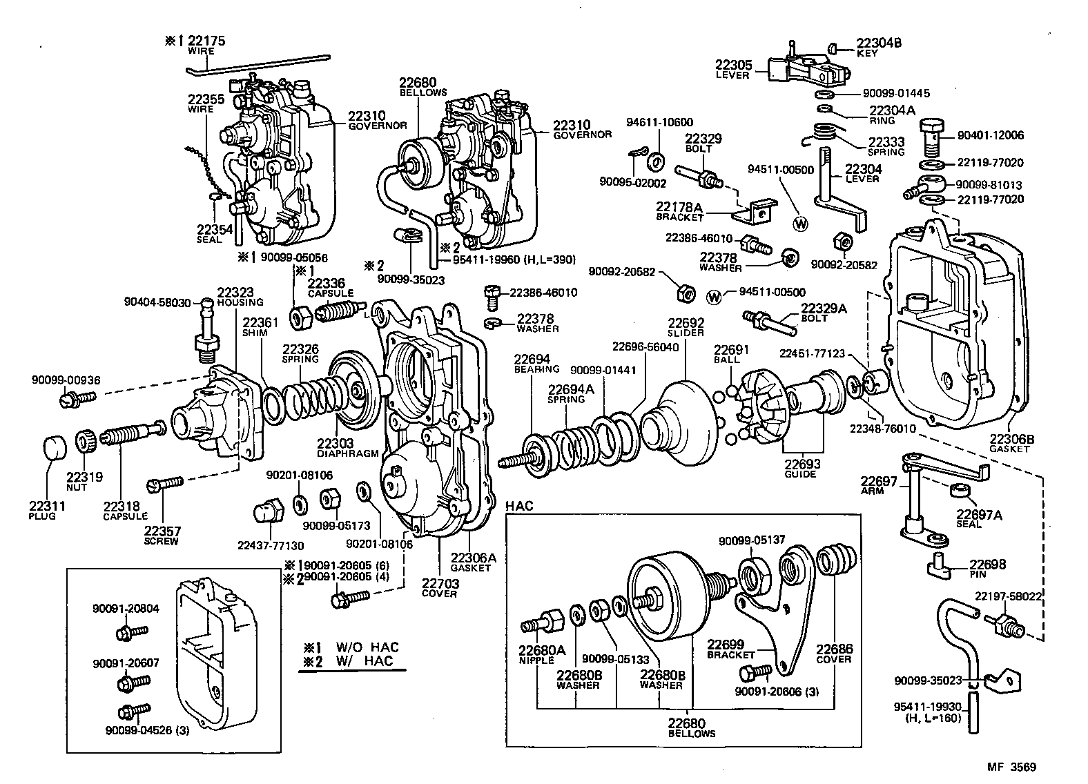  LAND CRUISER 70 |  PNEUMATIC GOVERNOR