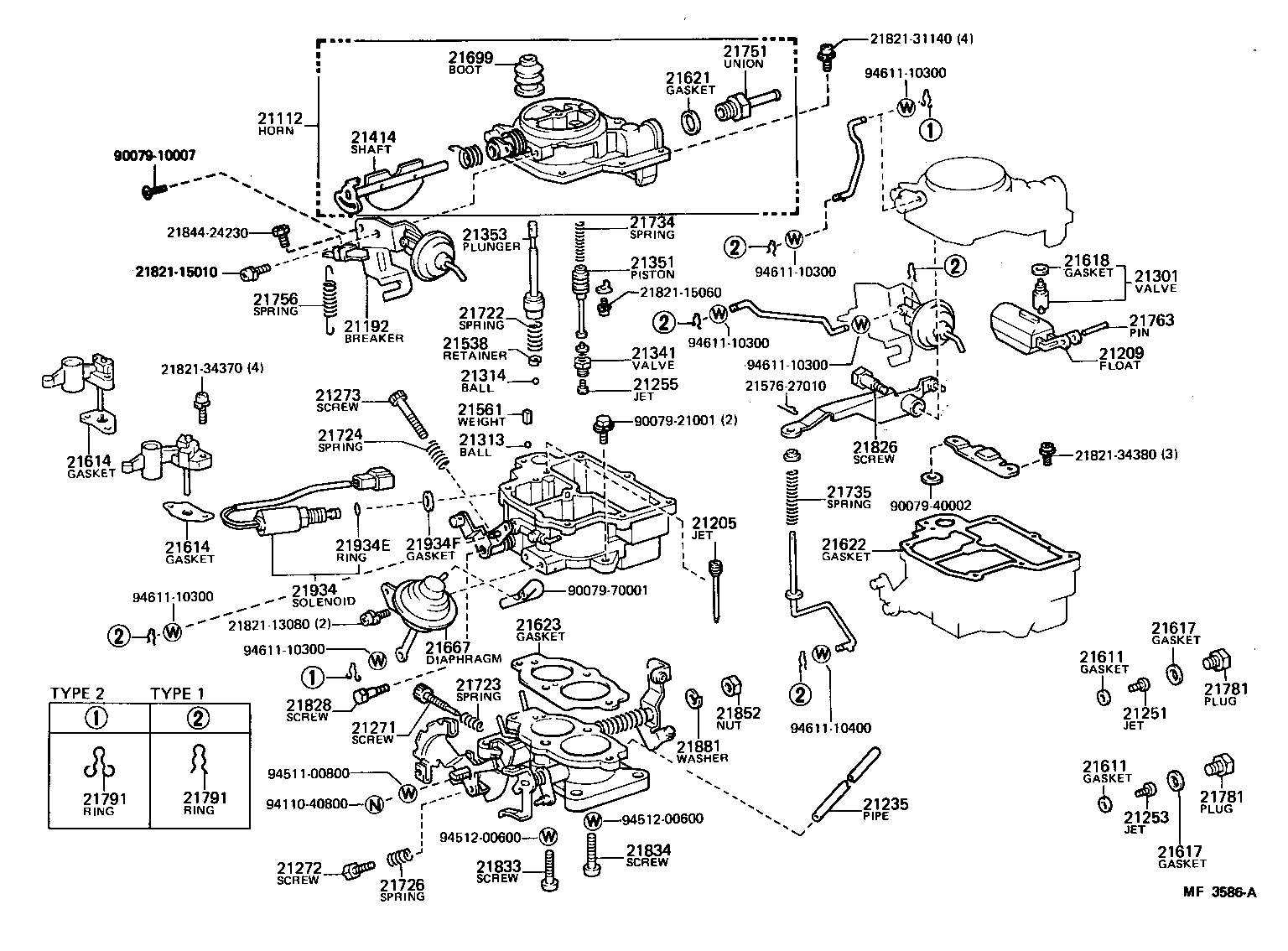  STARLET |  CARBURETOR