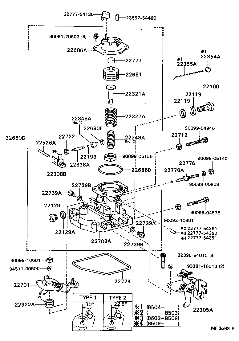  CRESSIDA |  INJECTION PUMP BODY