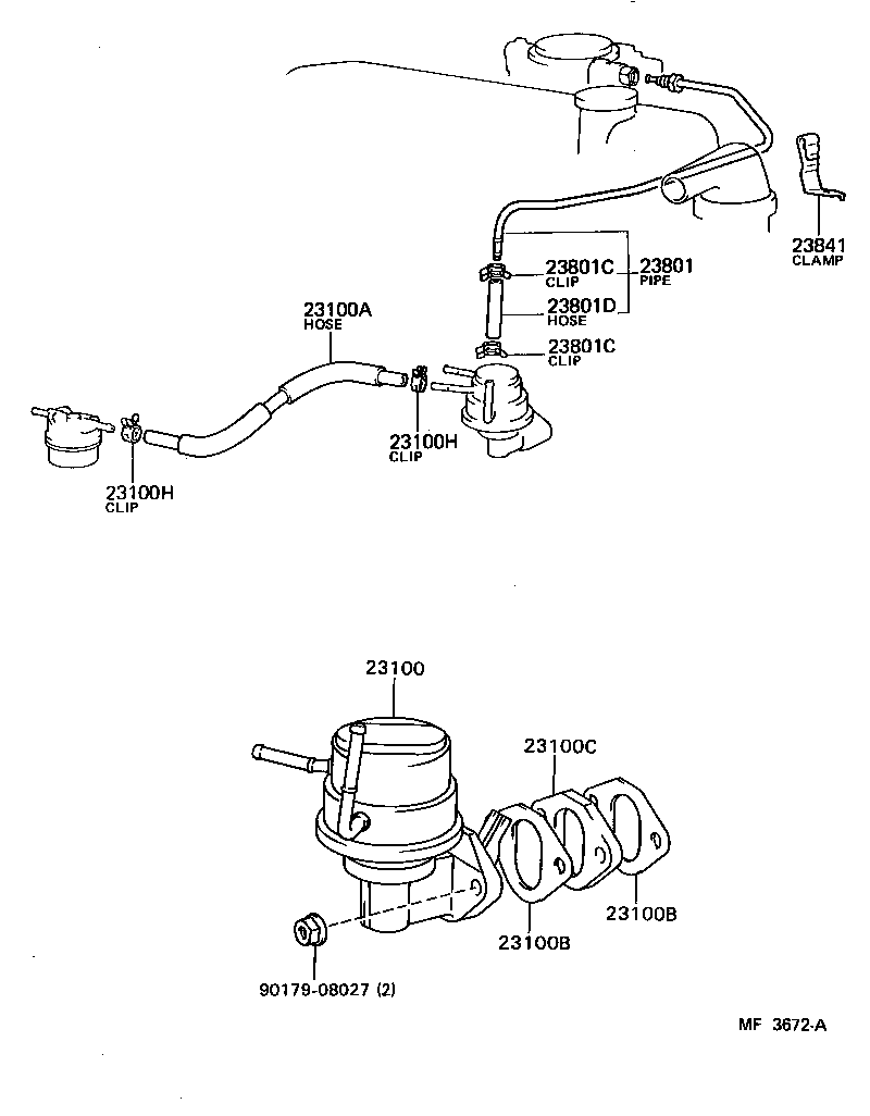  LITEACE |  FUEL PUMP PIPE