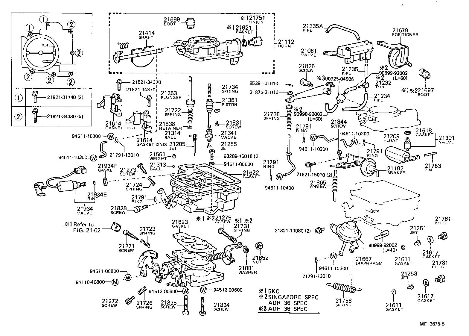  LITEACE |  CARBURETOR