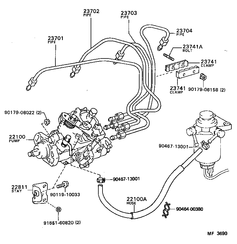  LITEACE |  INJECTION PUMP ASSEMBLY