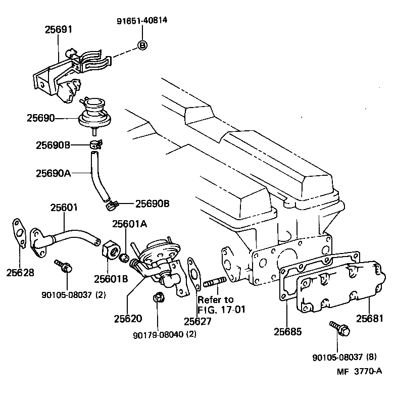  SUPRA |  EXHAUST GAS RECIRCULATION SYSTEM