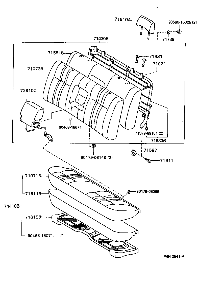  T100 |  SEAT SEAT TRACK