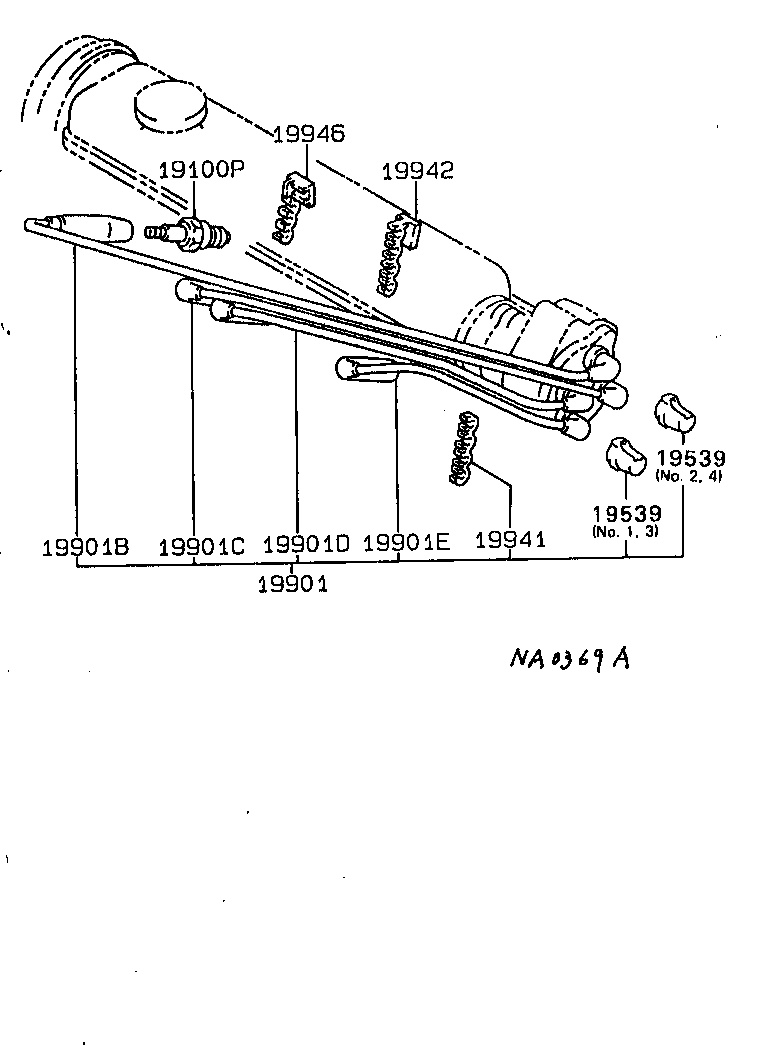  TERCEL |  IGNITION COIL SPARK PLUG