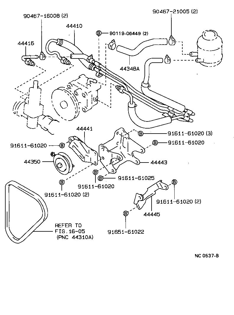  CRESSIDA |  POWER STEERING TUBE