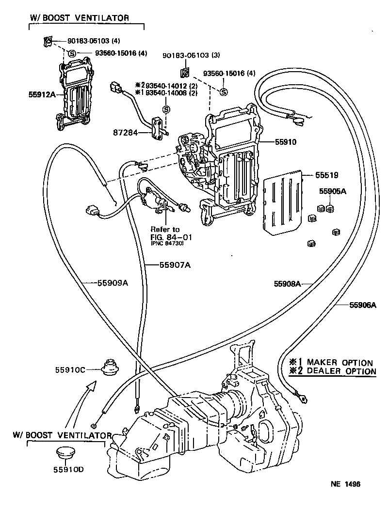  DYNA100 |  HEATING AIR CONDITIONING CONTROL AIR DUCT