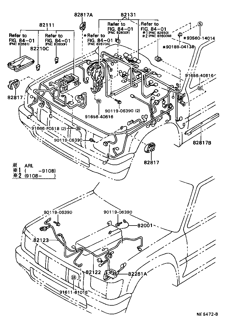  HILUX 2WD |  WIRING CLAMP