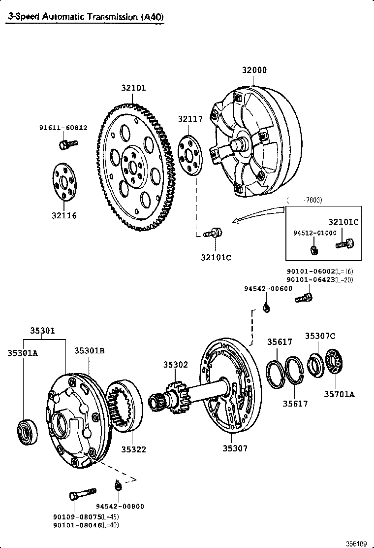  CELICA |  TORQUE CONVERTER FRONT OIL PUMP CHAIN ATM