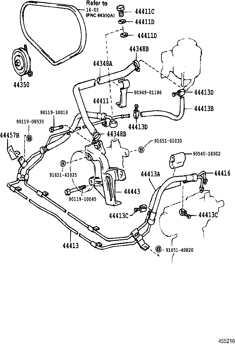  LAND CRUISER 60 |  POWER STEERING TUBE