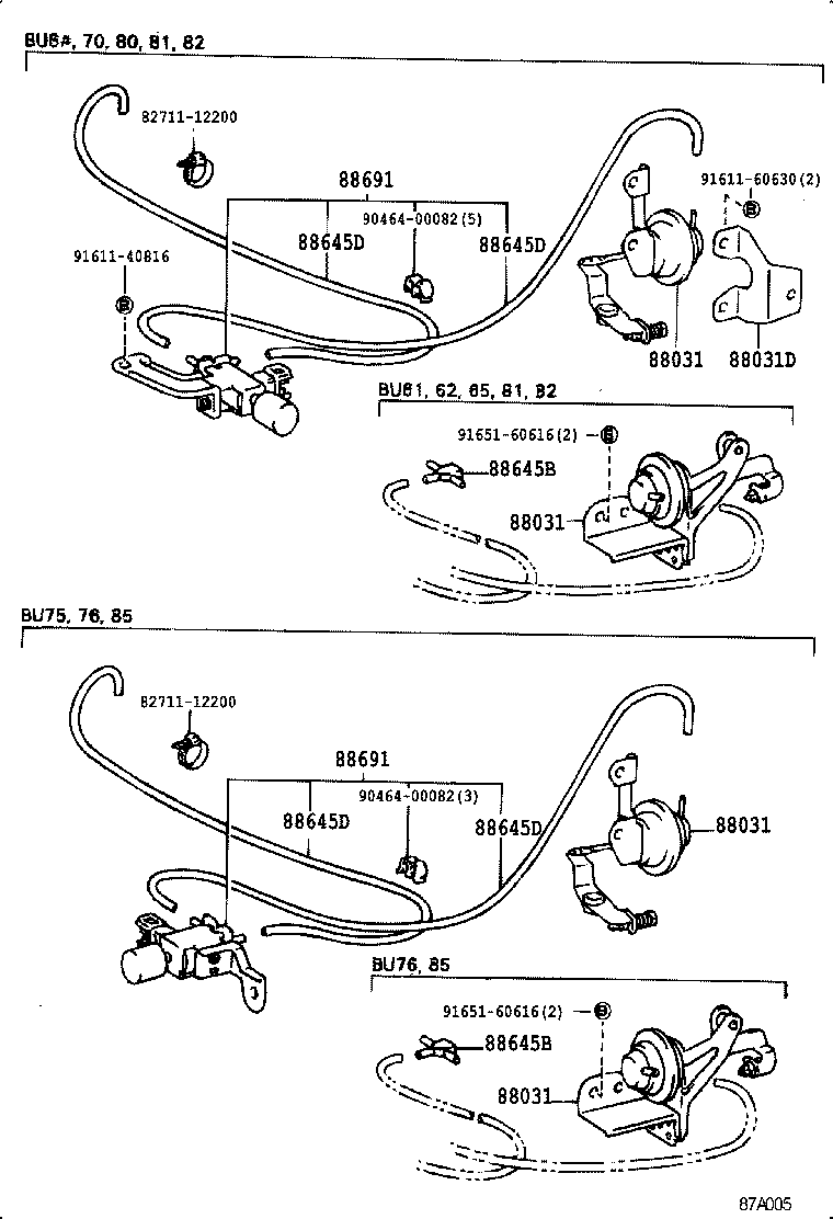  DYNA |  HEATING AIR CONDITIONING VACUUM PIPING