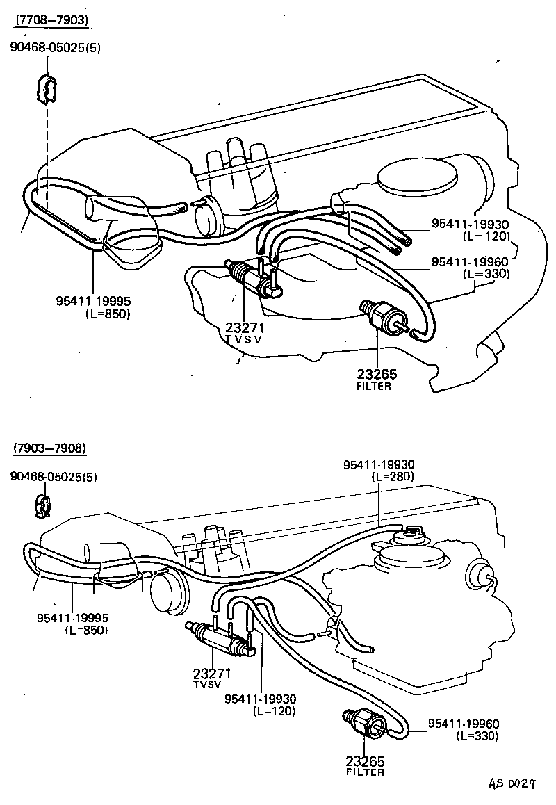  CELICA |  VACUUM PIPING