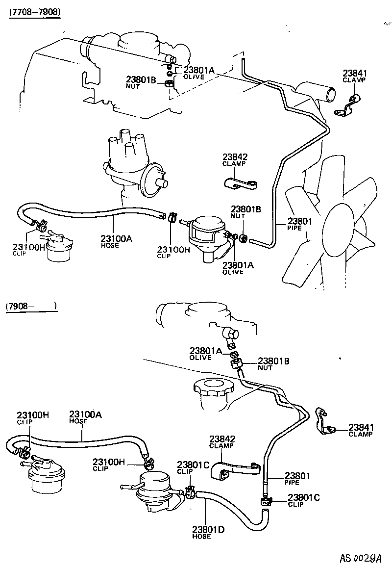  CELICA |  FUEL PIPE CLAMP