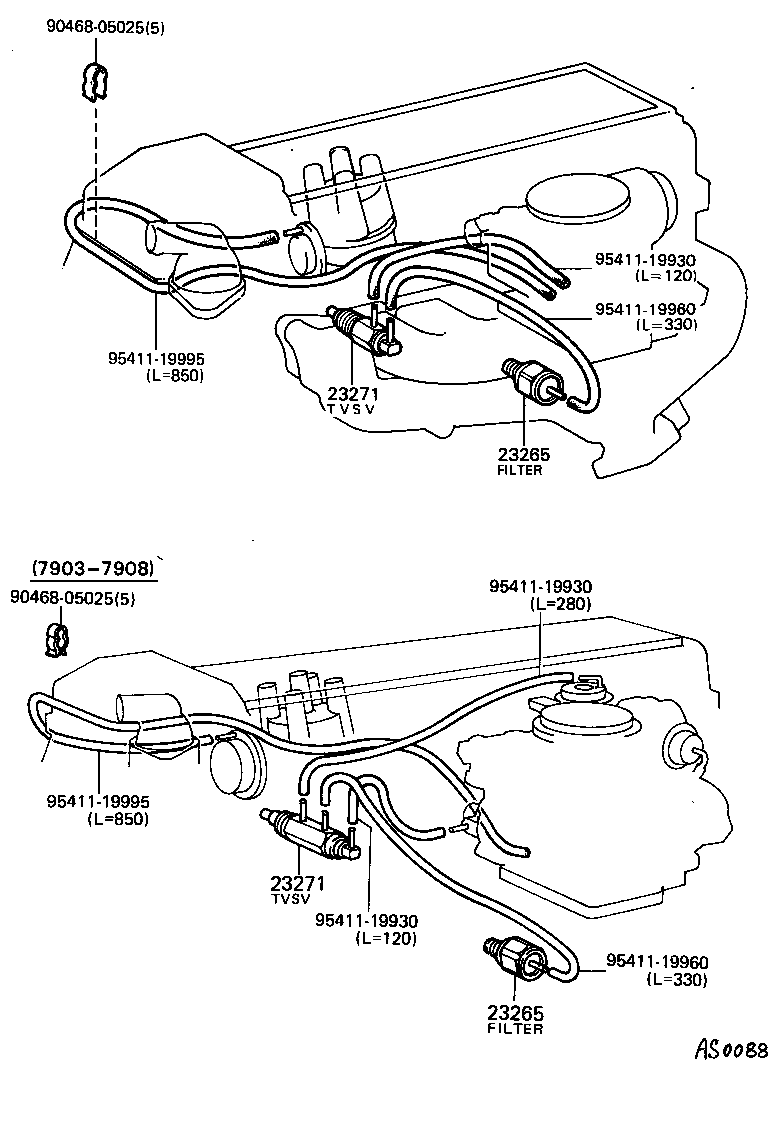  CRESSIDA |  VACUUM PIPING