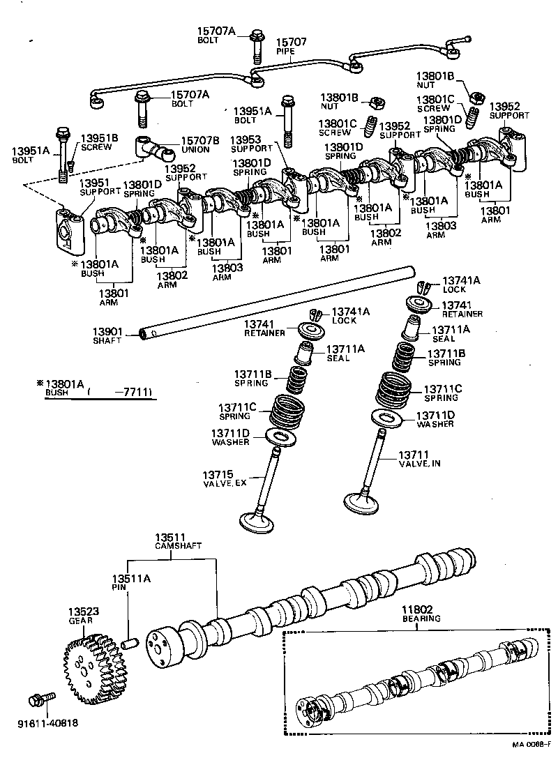  HIACE |  CAMSHAFT VALVE