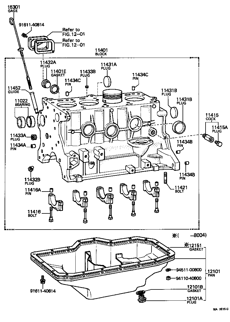  HIACE |  CYLINDER BLOCK