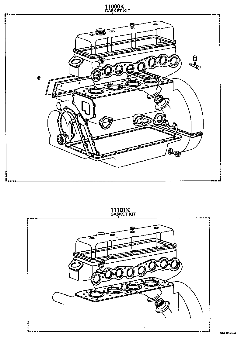  HILUX |  ENGINE OVERHAUL GASKET KIT