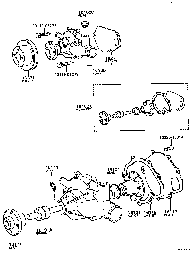  DYNA |  WATER PUMP