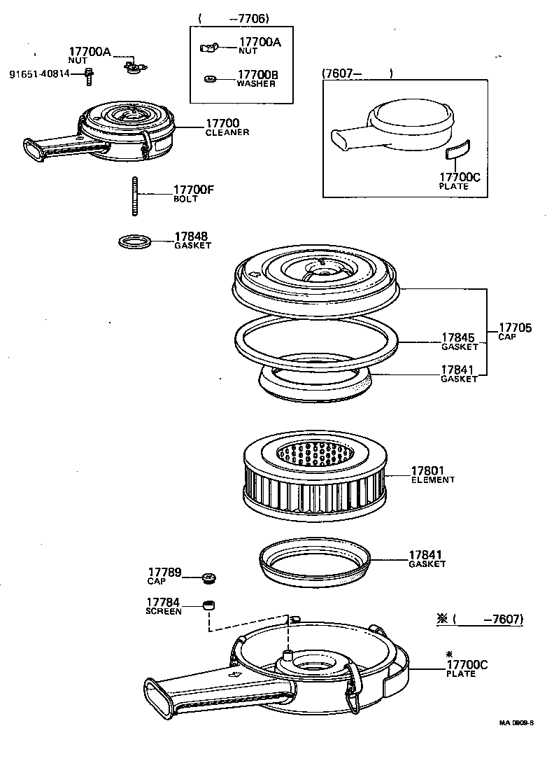  HILUX |  AIR CLEANER