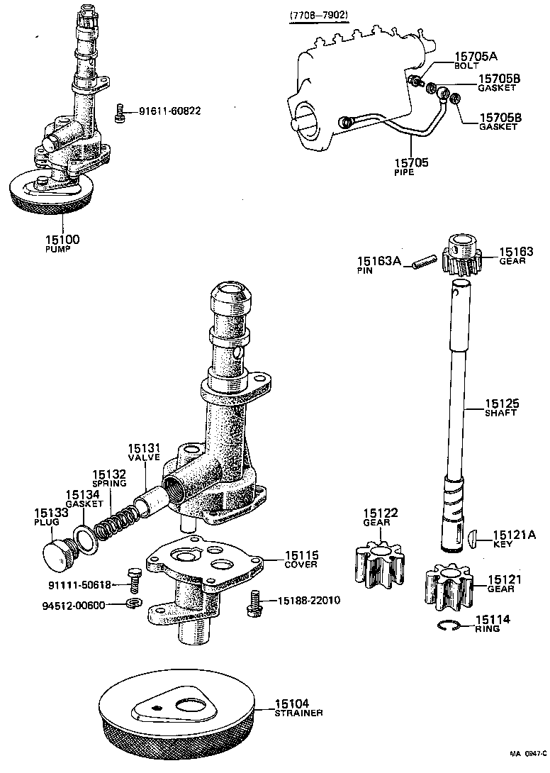  TOYOACE |  ENGINE OIL PUMP