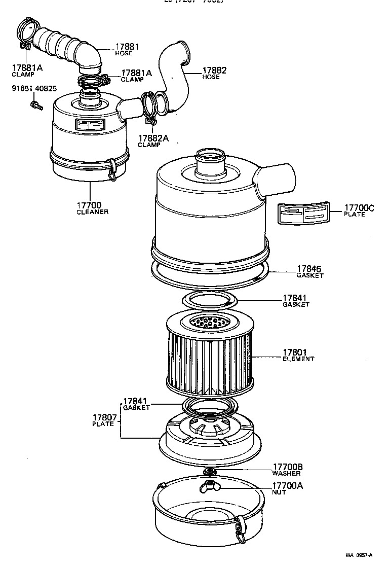  TOYOACE |  AIR CLEANER