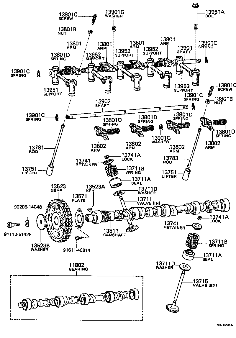  CARINA |  CAMSHAFT VALVE