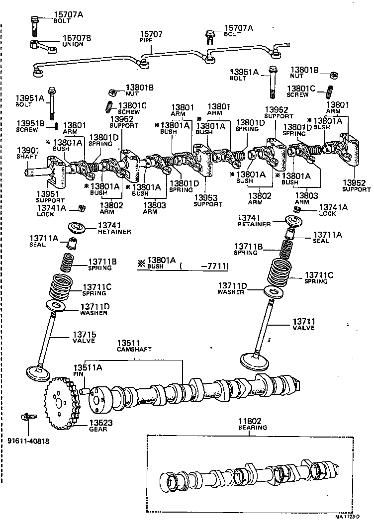  CORONA |  CAMSHAFT VALVE