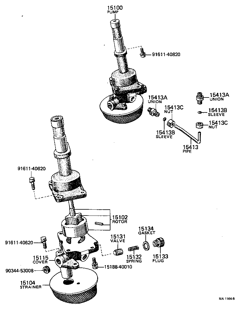  TOYOACE |  ENGINE OIL PUMP