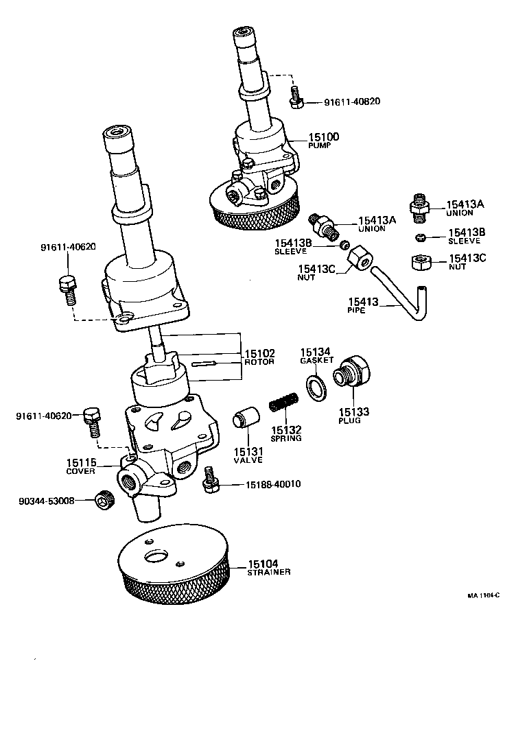  HIACE |  ENGINE OIL PUMP