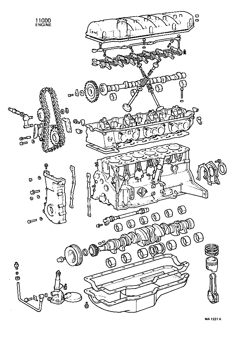  CROWN |  PARTIAL ENGINE ASSEMBLY