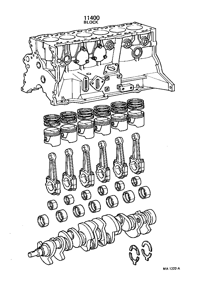  CROWN |  SHORT BLOCK ASSEMBLY