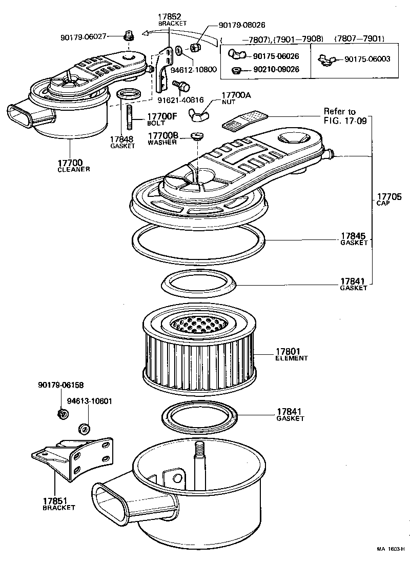  LAND CRUISER 40 45 55 |  AIR CLEANER