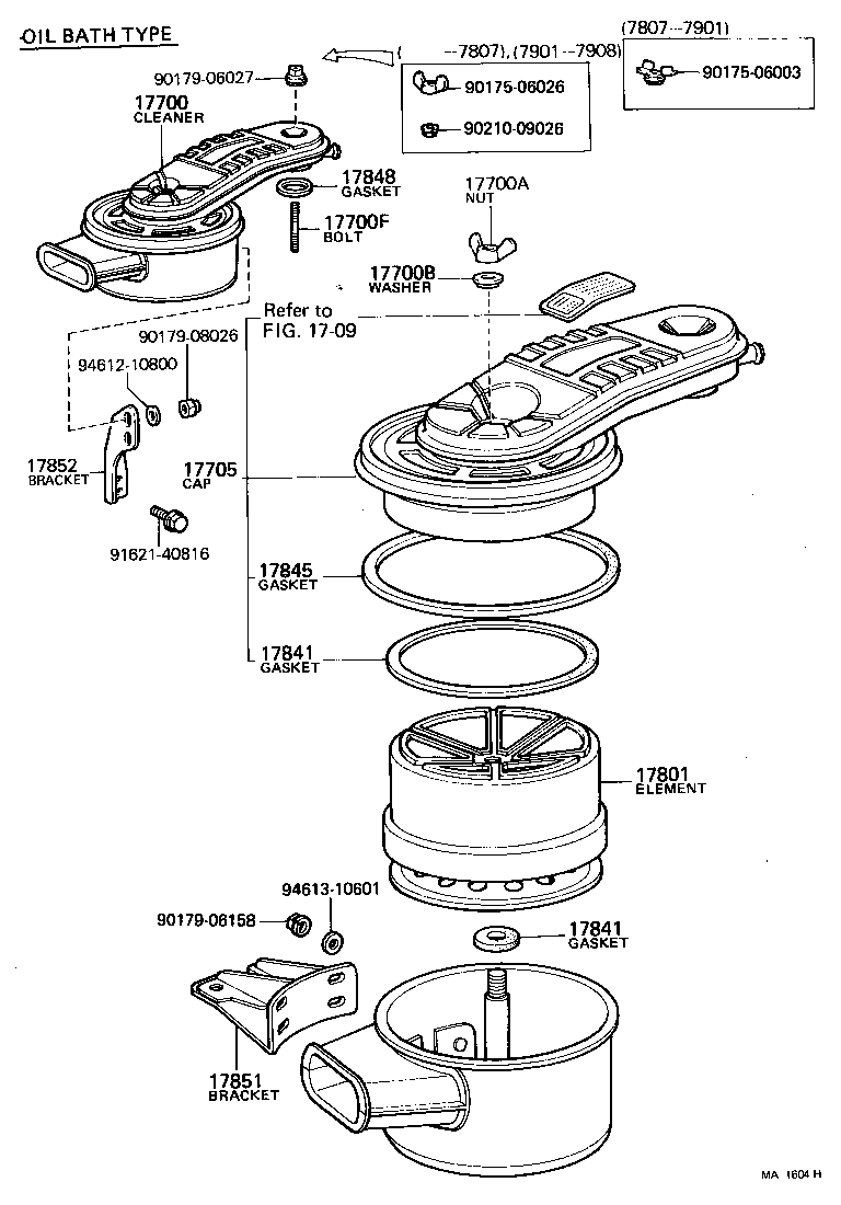  LAND CRUISER 40 45 55 |  AIR CLEANER