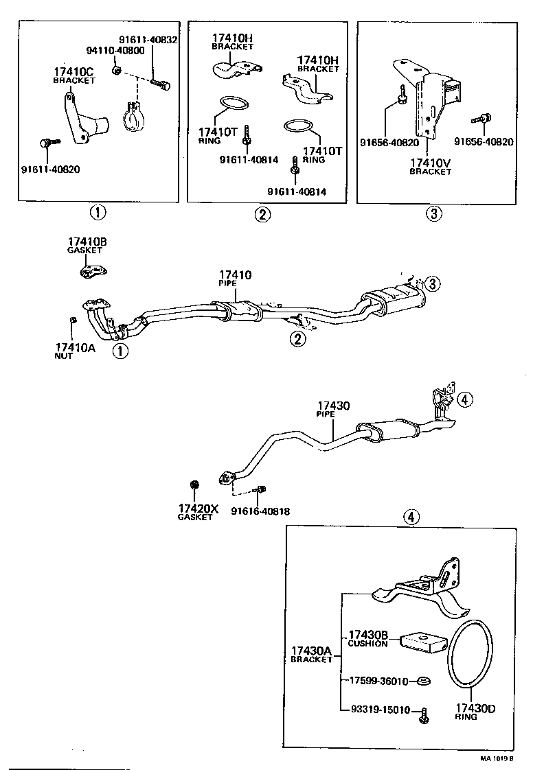  CROWN |  EXHAUST PIPE