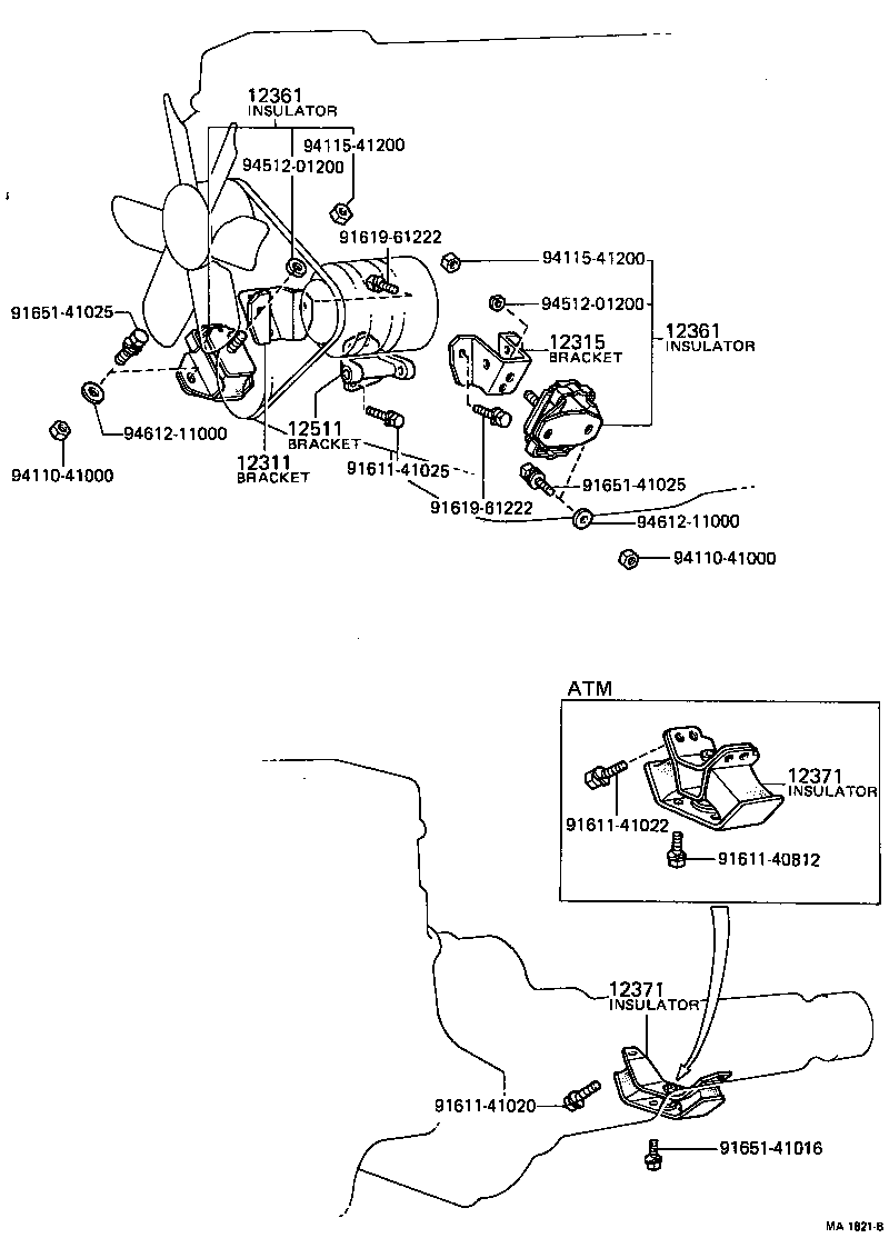  HILUX |  MOUNTING