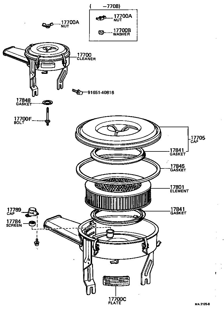  HILUX |  AIR CLEANER